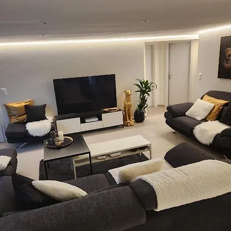 Moderne Avec Terrasse Et Piscine A Chatel Sur * Bex