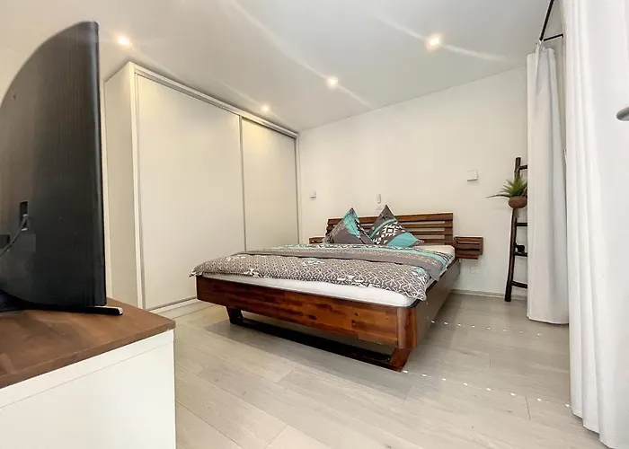 Moderne Avec Terrasse Et Piscine A Chatel Sur بيش