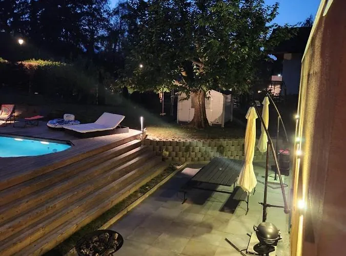 Moderne Avec Terrasse Et Piscine A Chatel Sur *