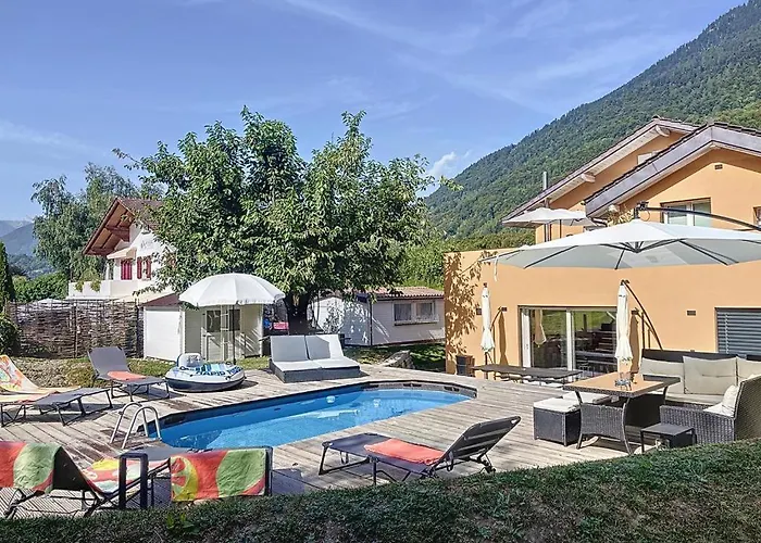 Moderne Avec Terrasse Et Piscine A Chatel Sur Appartement *