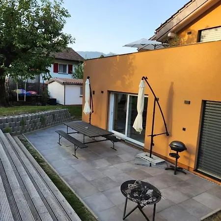 Apartament Moderne Avec Terrasse Et Piscine A Chatel Sur *